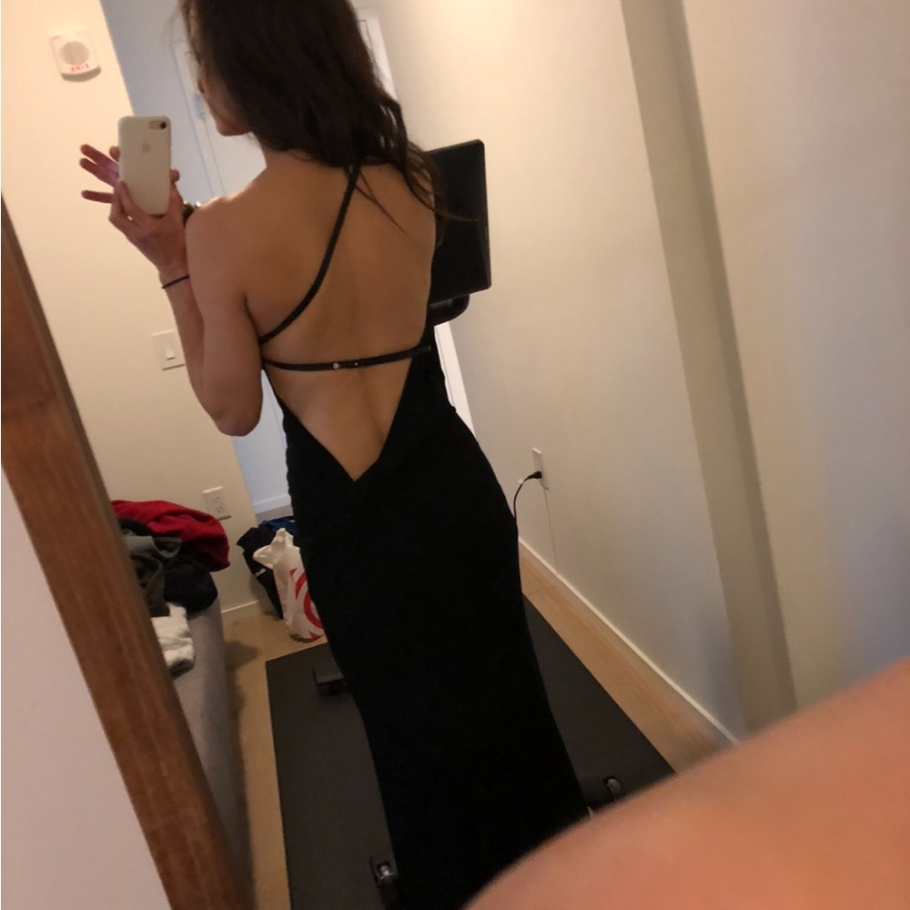Kaufman Franco backless dress